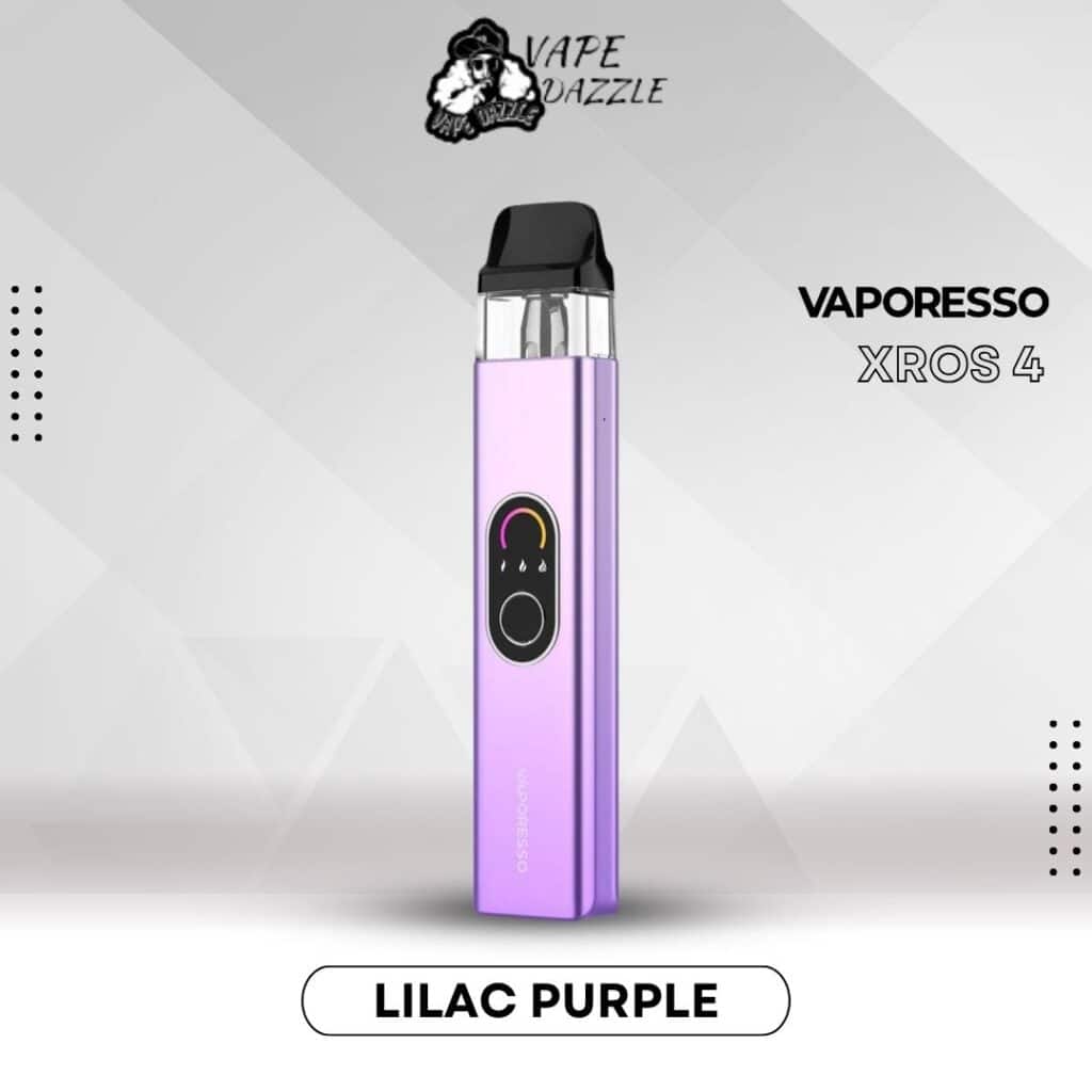 vaporesso xros 4 kit Lilac Purple color