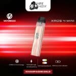 vaporesso xros 4 mini pod Champagne Gold color