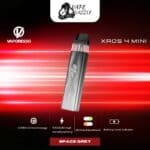 vaporesso xros 4 mini pod Space Grey color