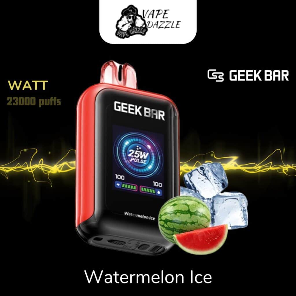 Geekbar Watt Watermelon Ice 23k puffs