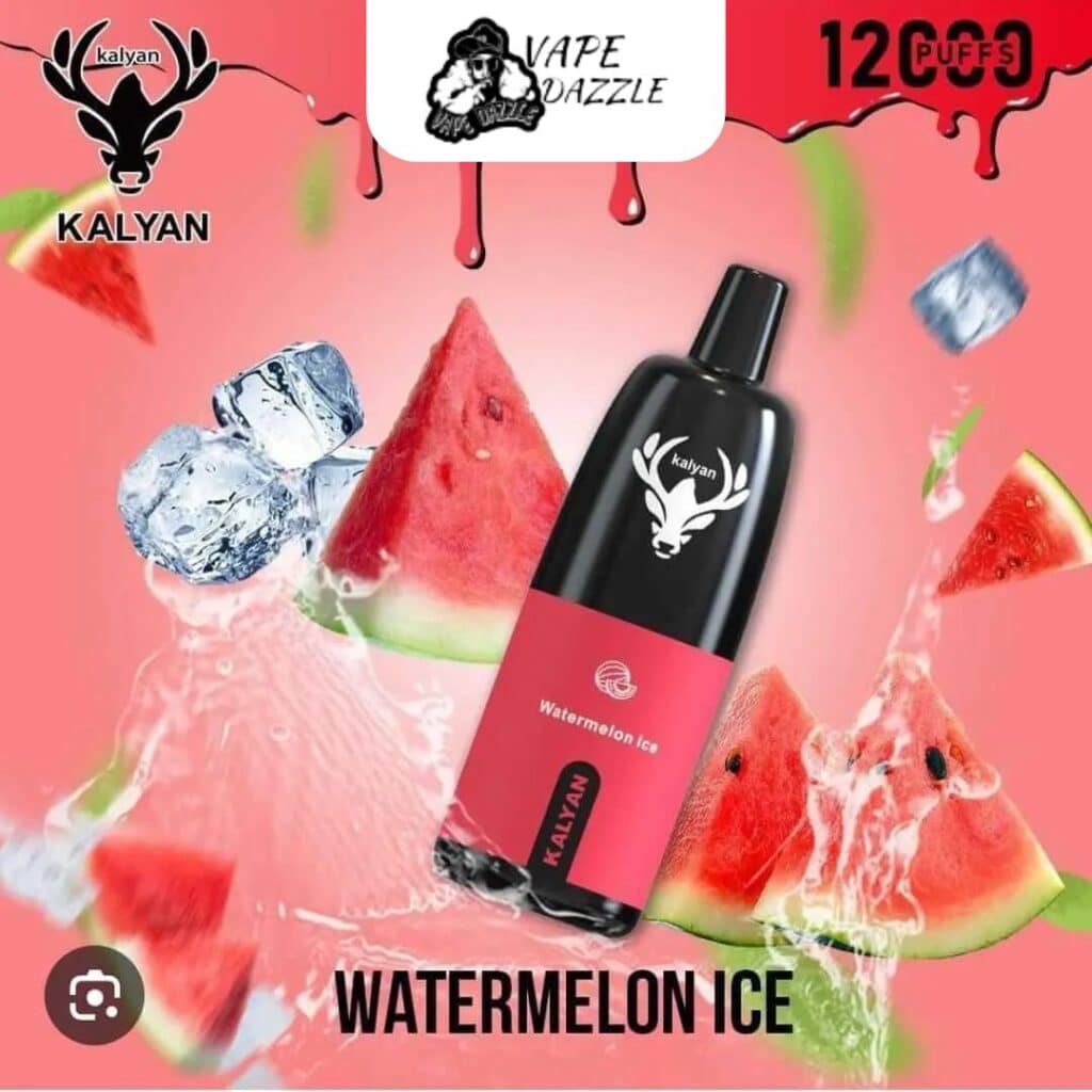 Kalyan Pro Watermelon Ice flavor with 12000 puffs