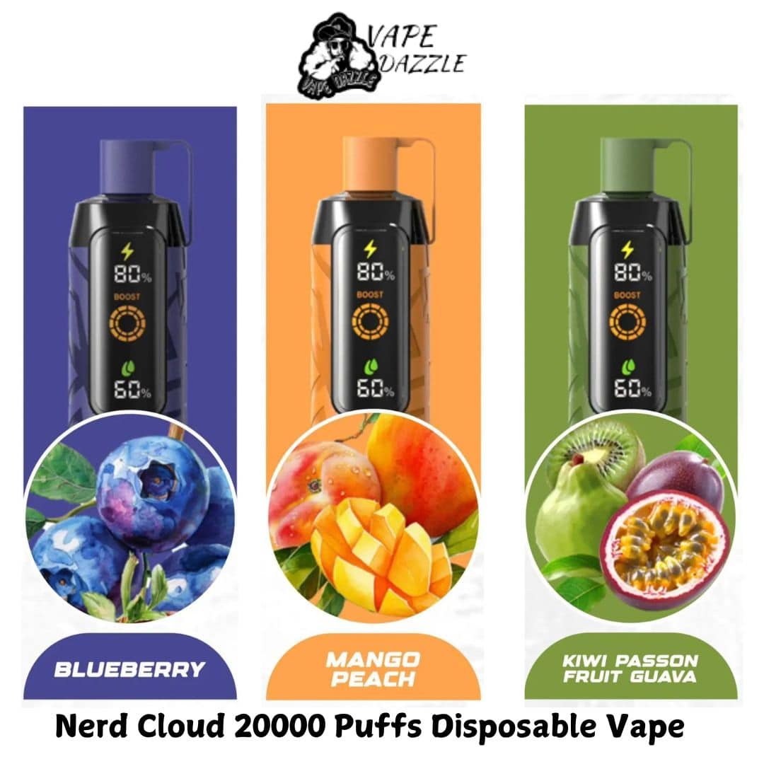 Nerd cloud 20000 puffs