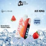 elfbar ice king Strawberry Watermelon flavor 30k puffs