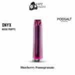 Pod salt Onyx Blueberry Pomegranate flavor 4000 puffs