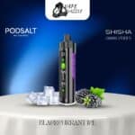 Podsalt shisha Blackcurrant Ice flavor 8000 puffs