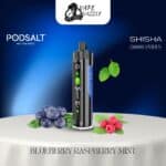 Podsalt shisha Blueberry Raspberry Mint 8000 puffs