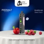 Podsalt shisha Frozen Apple Raspberry flavor 8000 puffs