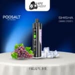 Podsalt shisha Grape Ice flavor 8000 puffs