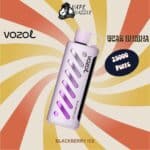 vozol gear shisha Blackberry Ice flavor with 25k puffs