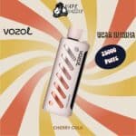 vozol gear shisha Cherry Cola flavor with 25000 puffs