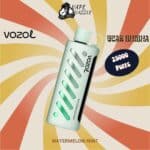 vozol gear shisha Watermelon Mint flavor with 25000 puffs