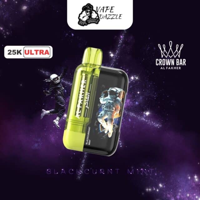 AL FAKHER BLACKCURNT MINT 25000 PUFFS