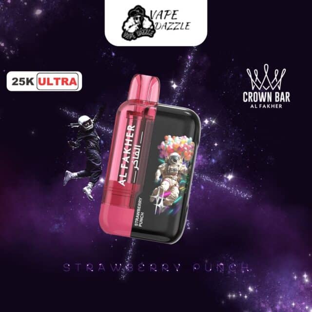 AL FAKHER STRAWBERRY PUNCH 25000 PUFFS