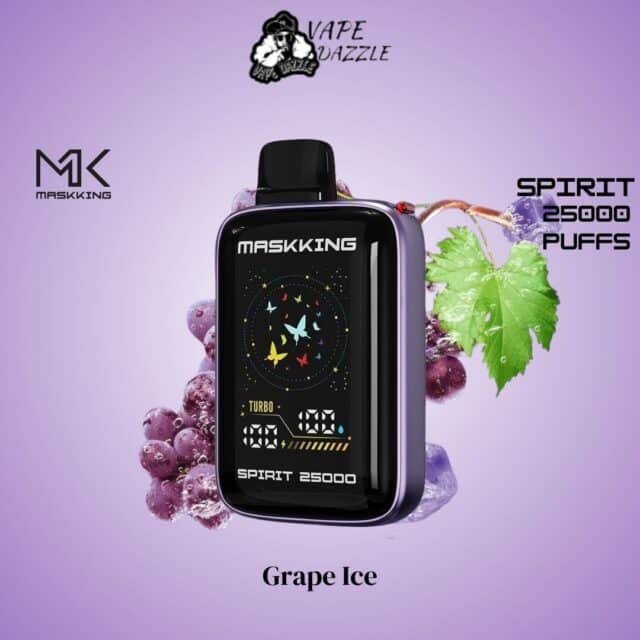 MASKKING Spirit Grape Ice 25000 puffs