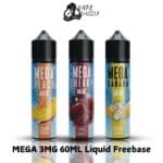 MEGA 3MG 60ML Bottle Liquid Freebase