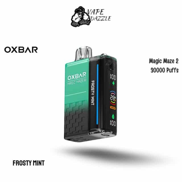 Oxbar Magic Maze 2 Frosty Mint flavor 30000 puffs