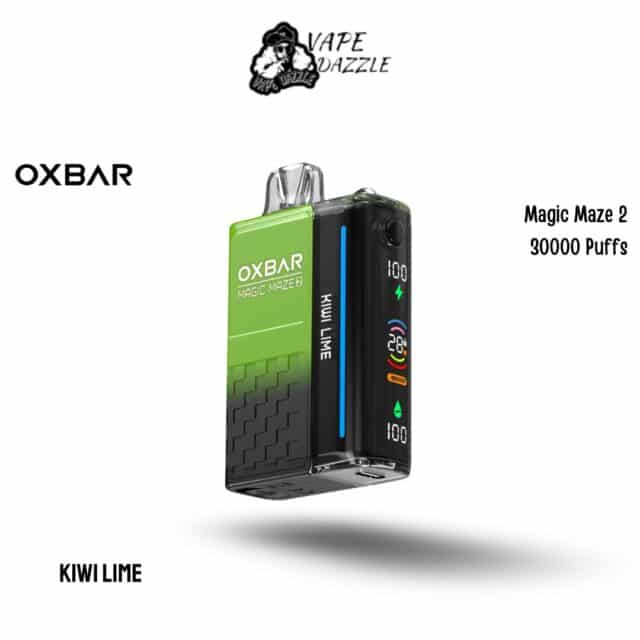 Oxbar Magic Maze 2 Kiwi Lime flavor 30000 puffs