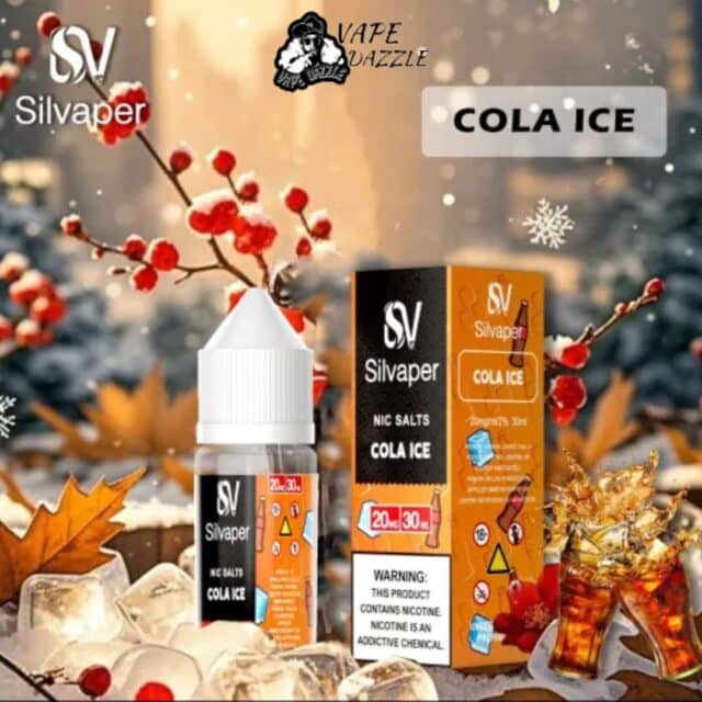 Silvaper Salt Nic 20mg 30ml E-Liquid Cola Ice