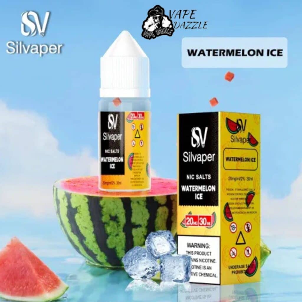 Silvaper Salt Nic 20mg 30ml E-Liquid Watermelon Ice