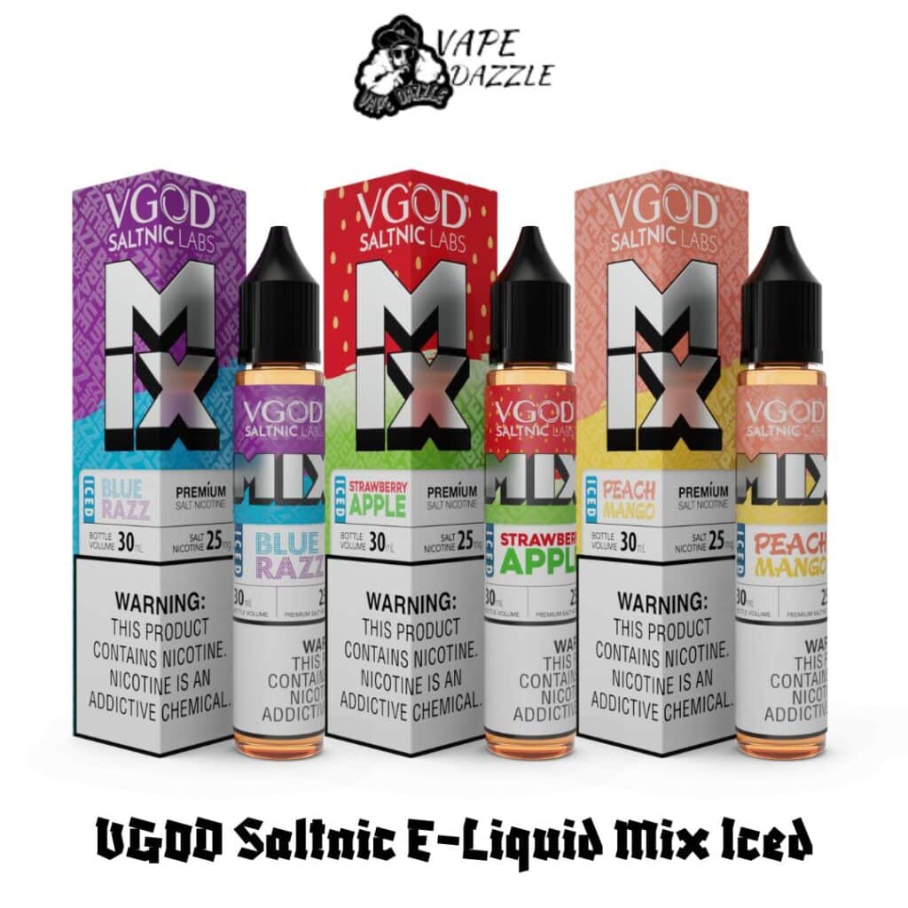 VGOD Saltnic E-Liquid Mix Iced