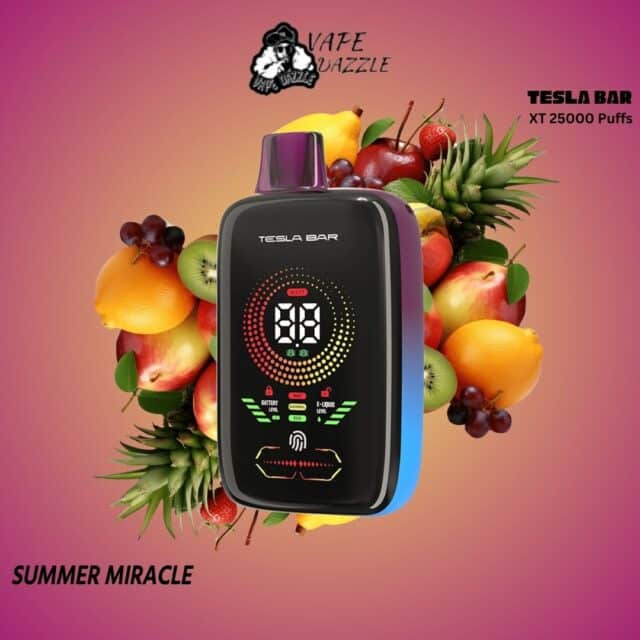 TESLA BAR XT SUMMER MIRACLE 25000 puffs