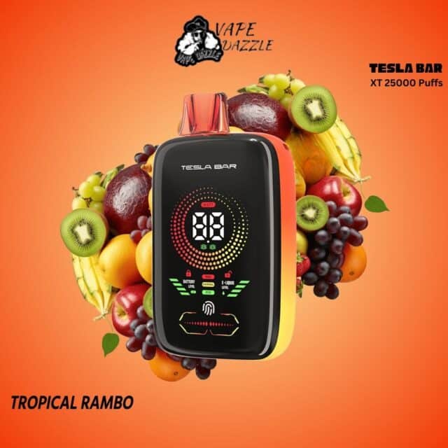 TESLA BAR XT TROPICAL RAMBO 25000 puffs