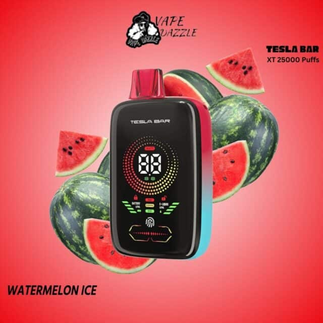 TESLA BAR XT WATERMELON ICE 25000 puffs