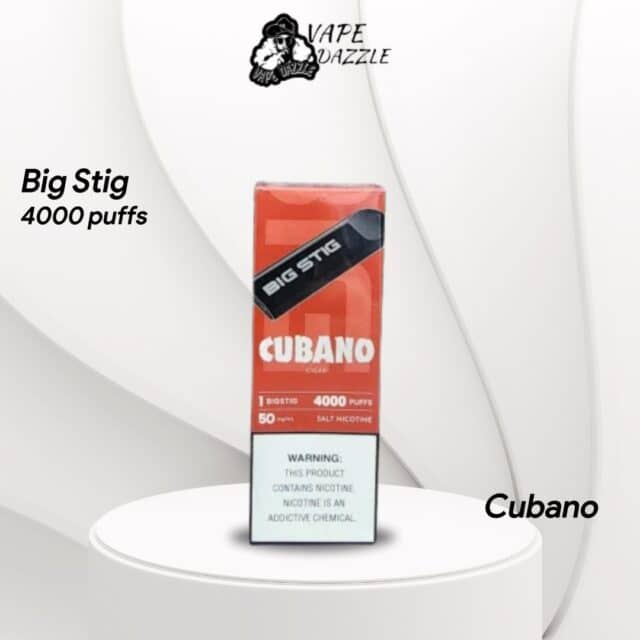 Vgod Big Stig Cubano 4000 puffs