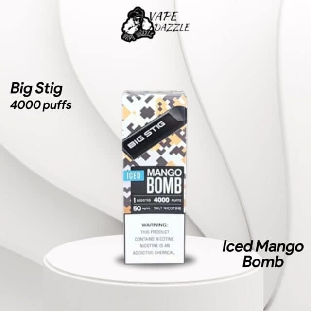 Vgod Big Stig Iced Mango Bomb 4000 puffs