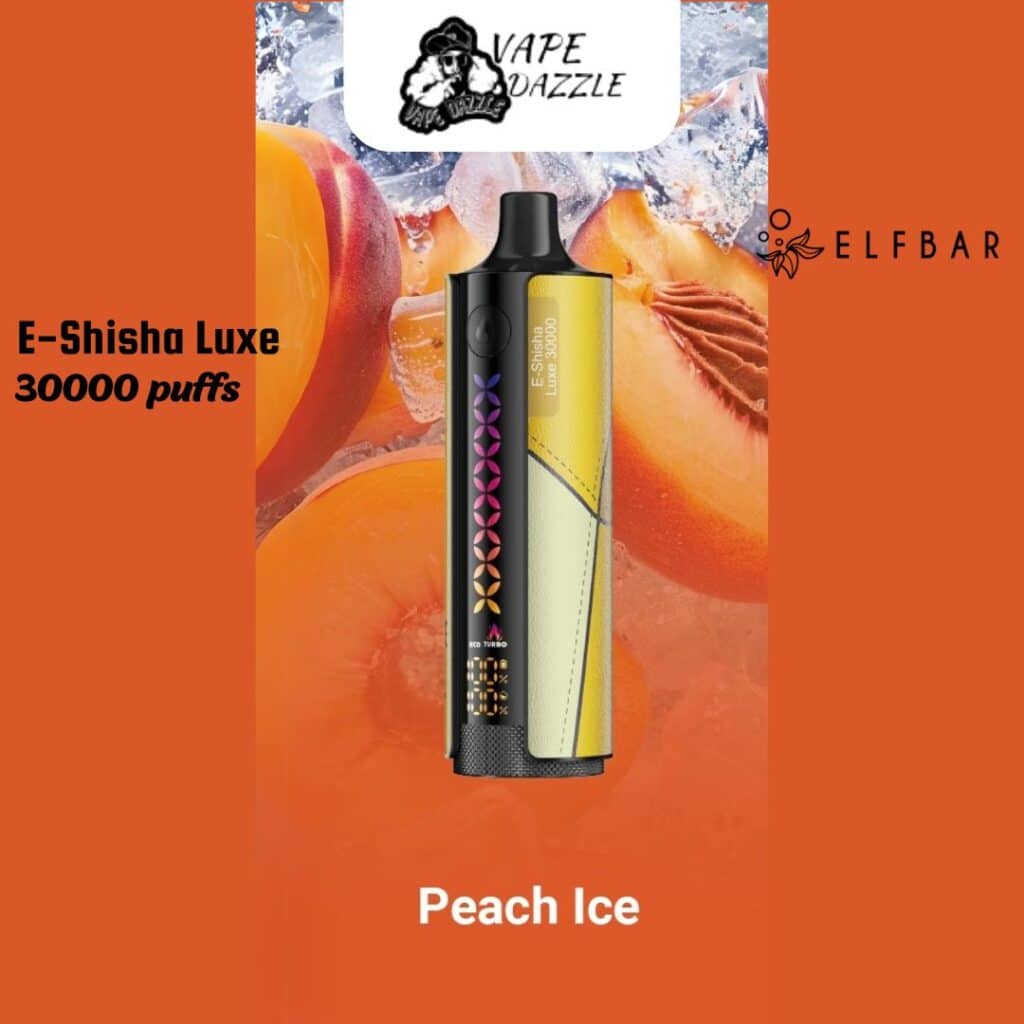 Elfbar E-Shisha Luxe Peach Ice 30000 Puffs