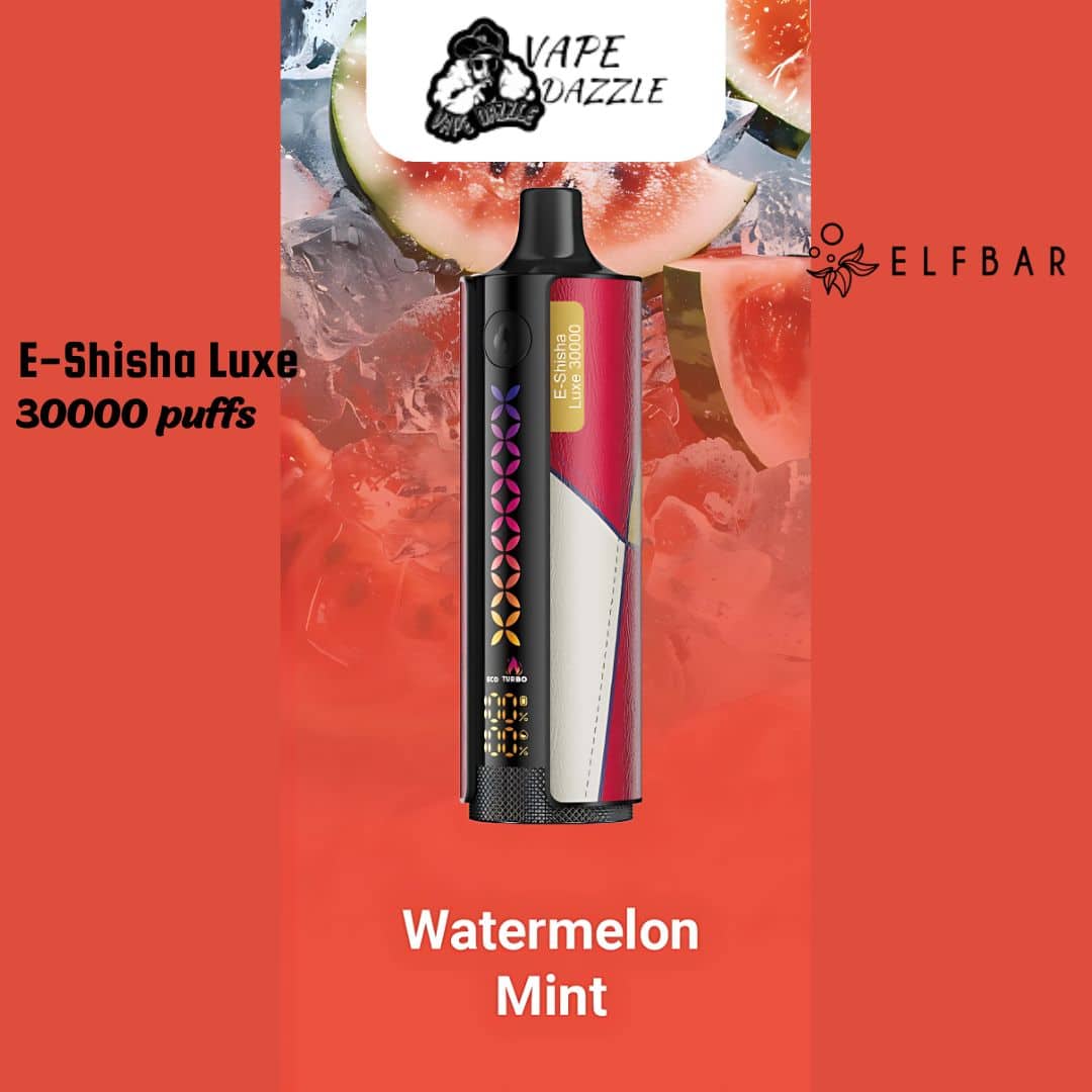 Elfbar E-Shisha Luxe Watermelon Mint 30000 Puffs
