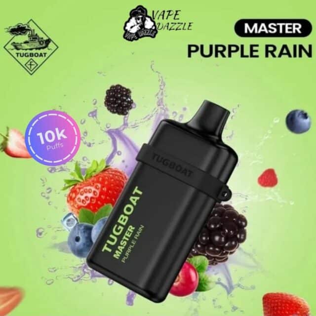 Tugboat Master Purple Rain 10000 Puffs