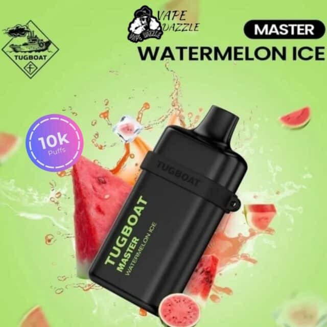 Tugboat Master Watermelon Ice 10000 Puffs