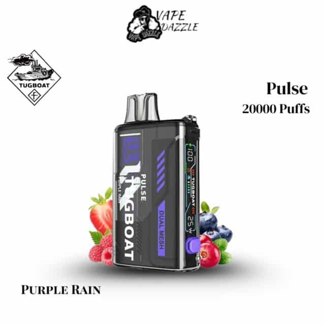Tugboat Pulse Purple Rain 20000 Puffs