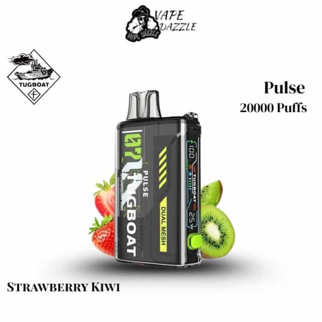 Tugboat Pulse Strawberry Kiwi 20000 Puffs