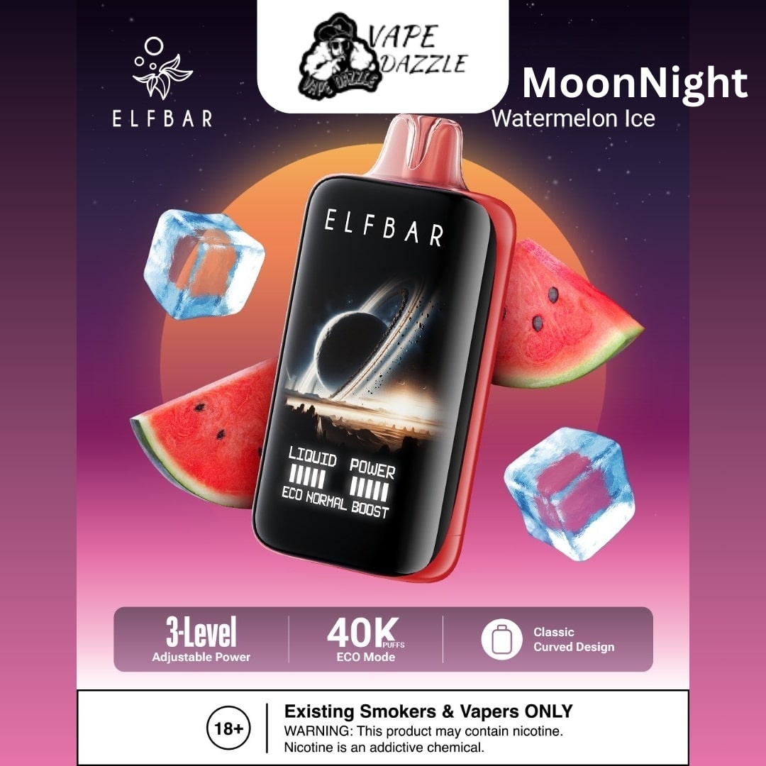 Elfbar Moon Night Watermelon Ice 40k Puffs