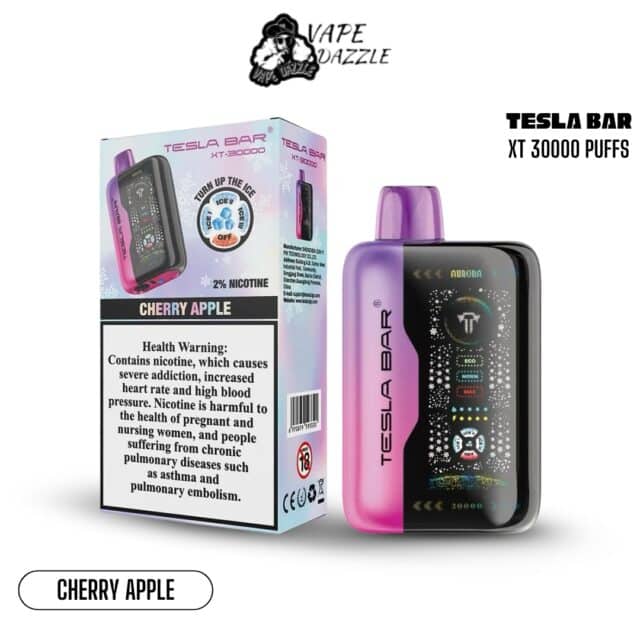 Tesla Bar XT Cherry Apple 30000 Puffs