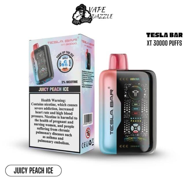 Tesla Bar XT Juicy Peach Ice 30000 Puffs
