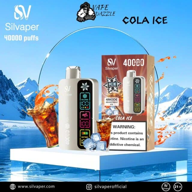 Silvaper Ice Cola Ice 40000 Puffs