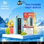 Silvaper Ice Kiwi Passion Fruit Guava 40000 Puffs