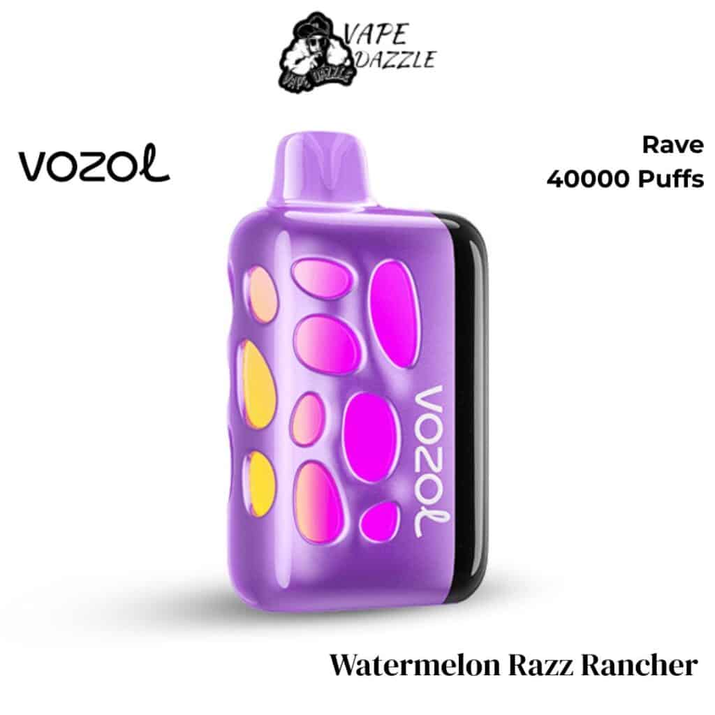 VOZOL RAVE Watermelon Razz Rancher 40000 Puffs