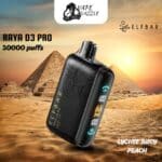 ELFBAR RAYA D3 PRO LYCHEE JUICY PEACH 30000 Puffs