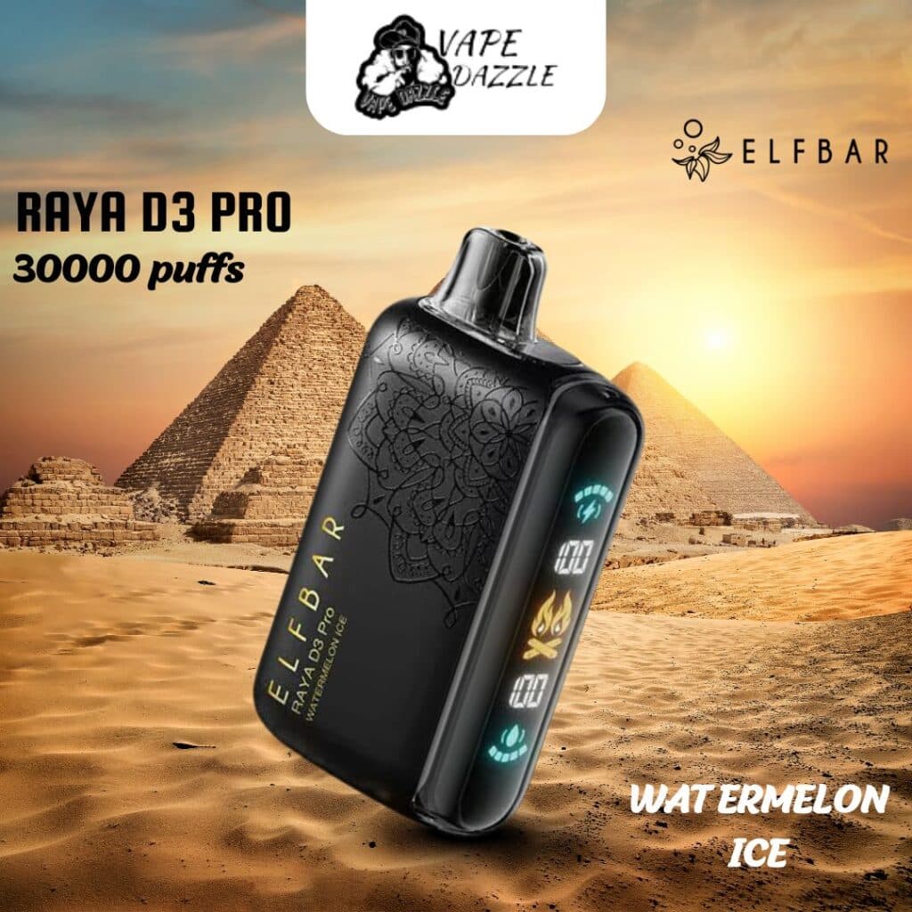 ELFBAR RAYA D3 PRO WATERMELON ICE 30000 Puffs