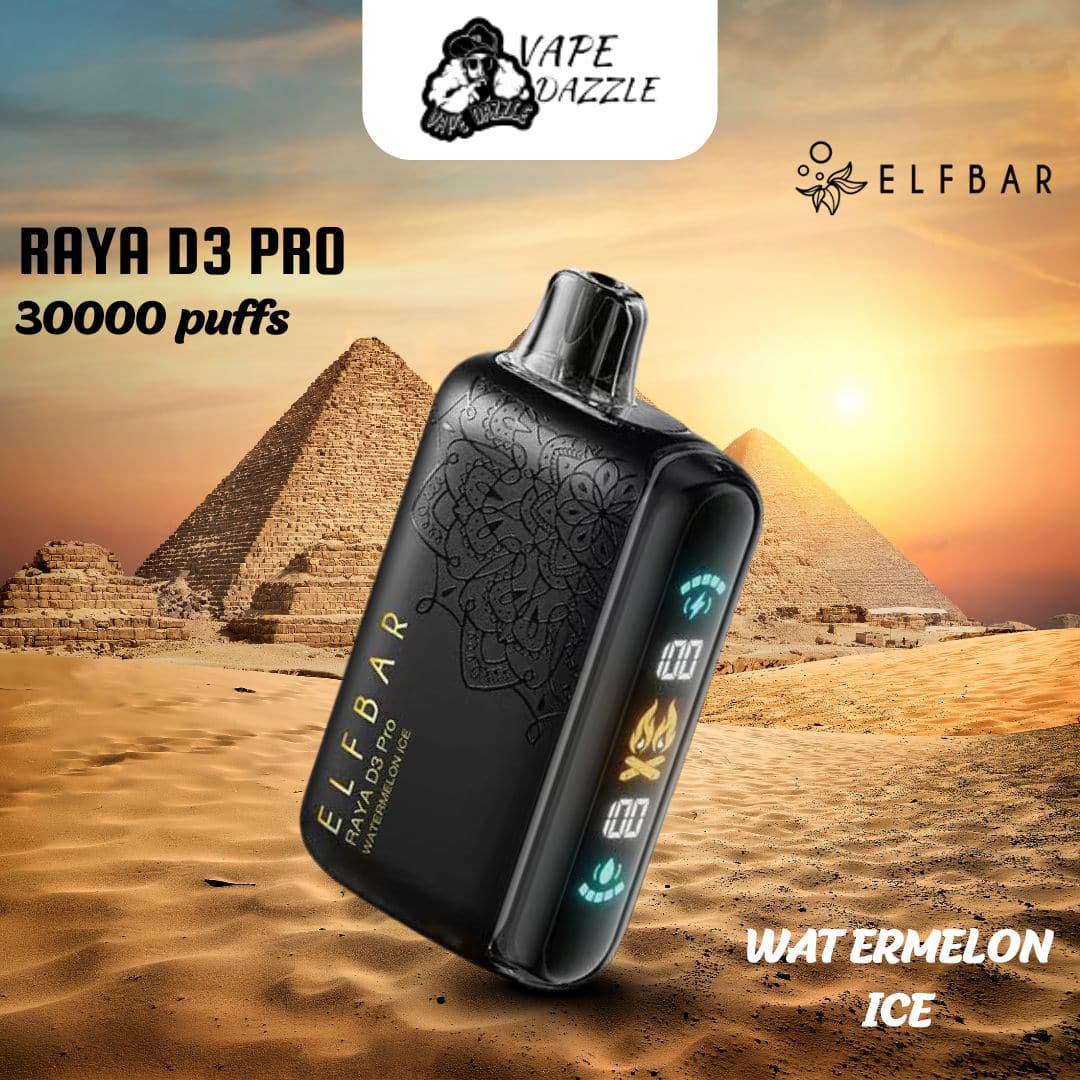 ELFBAR RAYA D3 PRO WATERMELON ICE 30000 Puffs