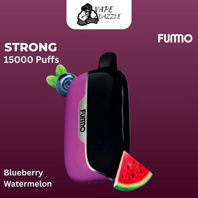 Fummo Strong Blueberry Watermelon 15000 Puffs