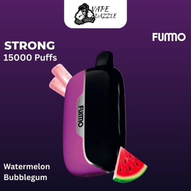Fummo Strong Watermelon Bubblegum 15000 Puffs
