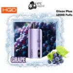 HQD Glaze Plus Grape 12000 Puffs