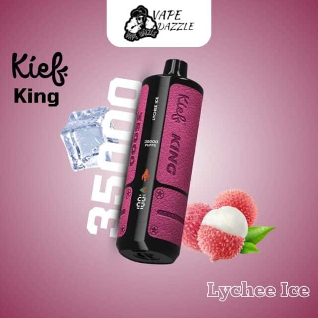 Kief King Lychee Ice 35000 Puffs