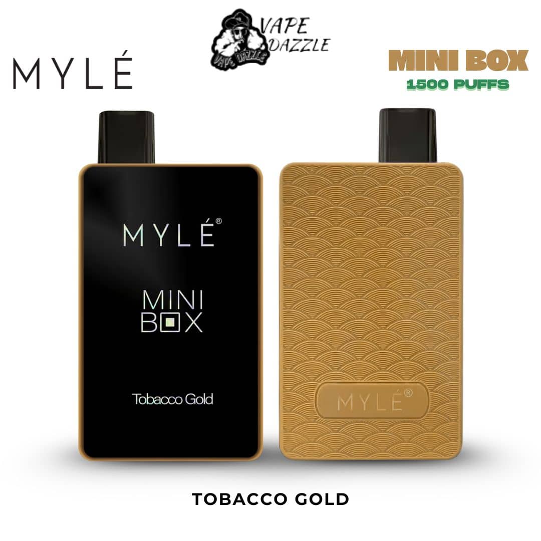 Myle Mini Box Tobacco Gold 15000 Puffs