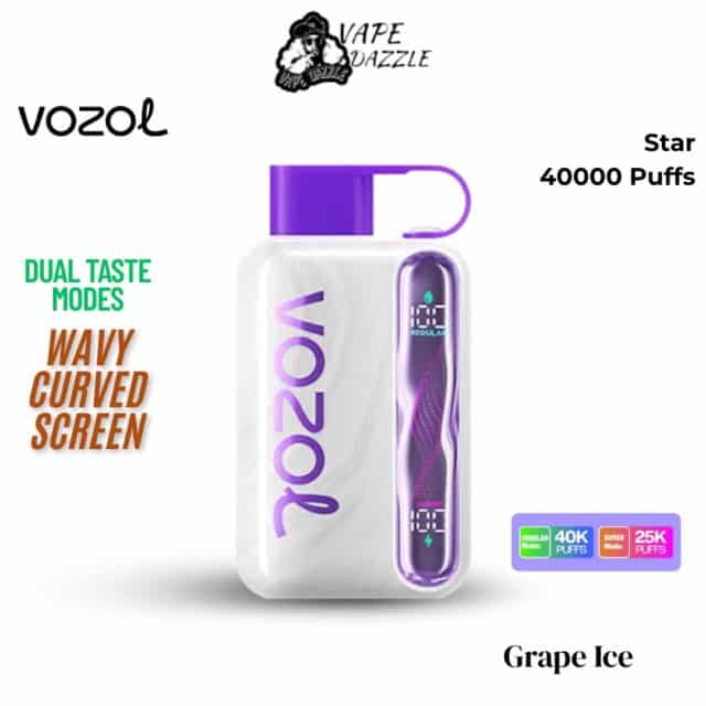 Vozol Star Grape Ice 40000 Puffs